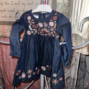 Denim Mudpie Dress with matching bloomers